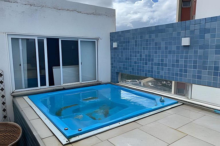 Linda cobertura vista mar no Rio Vermelho