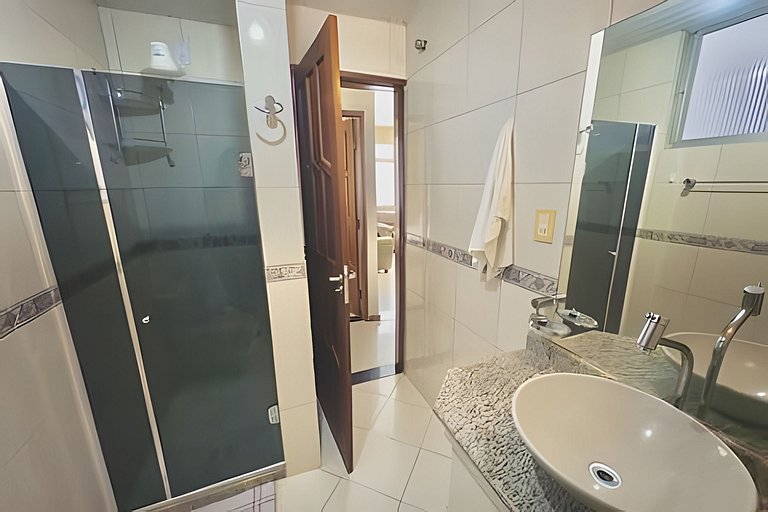 300 metros do Porto da Barra, ambiente familiar