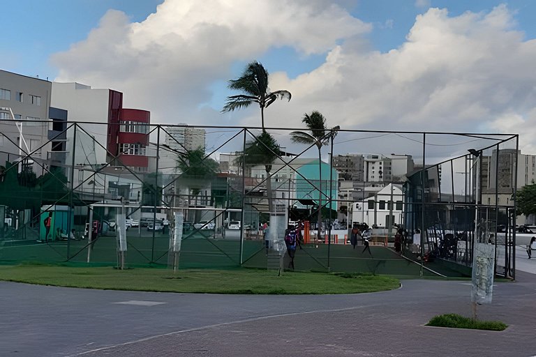 Duplex - vista panorâmica  mar, piscina