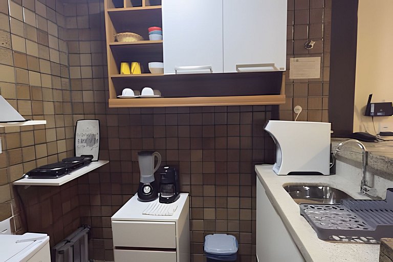 No coração do Carnaval! Apartamento em Ondina com vista para