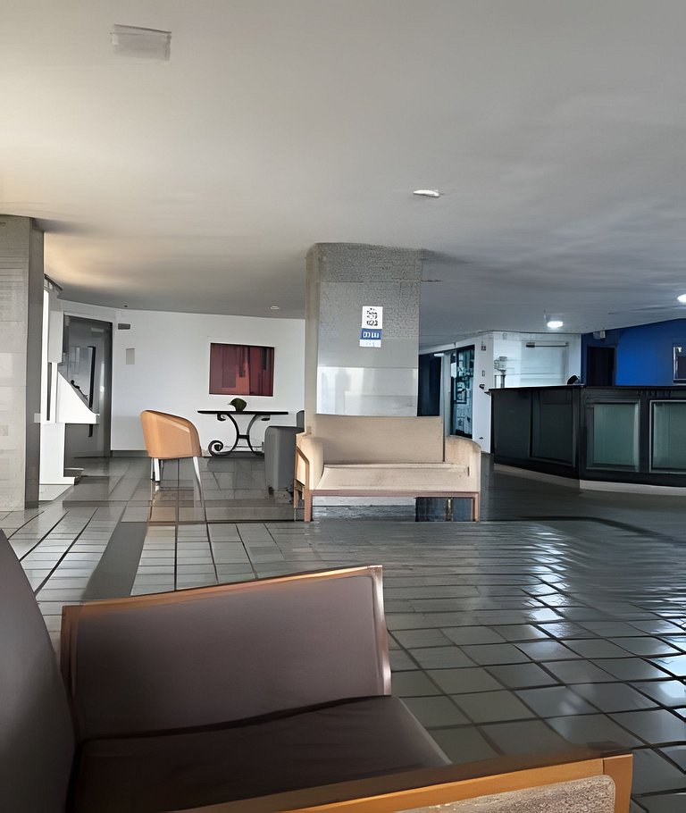 No coração do Carnaval! Apartamento em Ondina com vista para