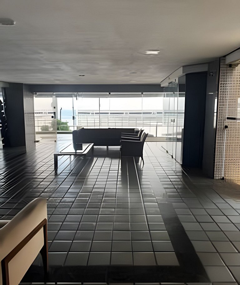 No coração do Carnaval! Apartamento em Ondina com vista para