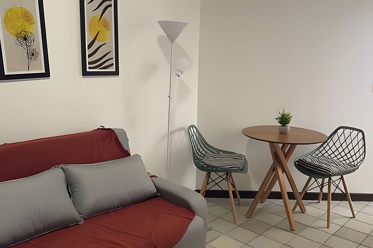 No coração do Carnaval! Apartamento em Ondina com vista para