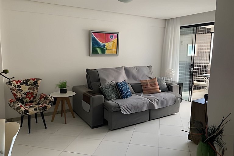 Confortável e Aconchegante - Vista Mar, piscina