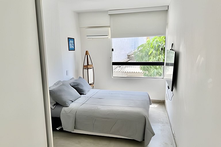 Duplex vista mar cheio de estilo rio vermelho