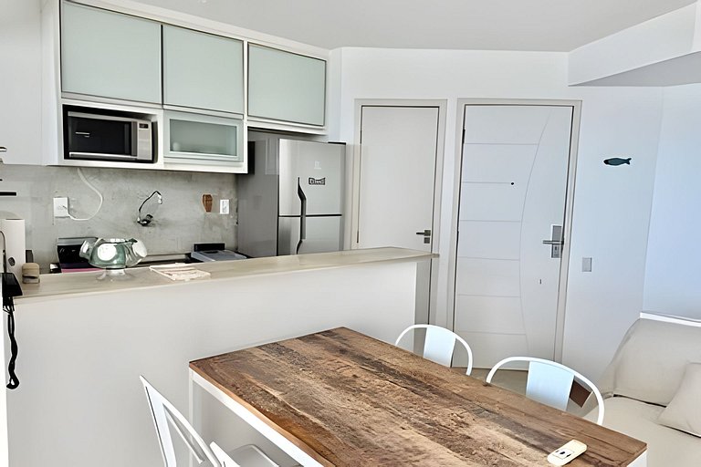 Duplex vista mar cheio de estilo rio vermelho