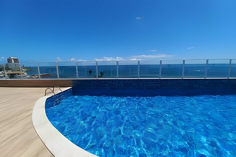 Duplex vista mar cheio de estilo rio vermelho