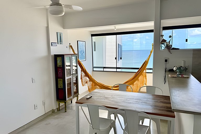 Duplex vista mar cheio de estilo rio vermelho