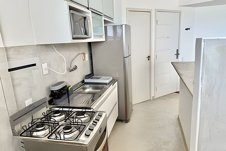 Duplex vista mar cheio de estilo rio vermelho