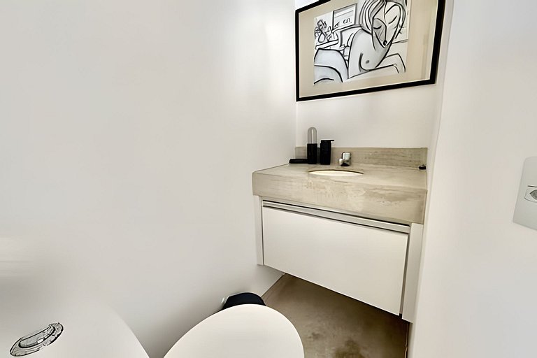 Duplex vista mar cheio de estilo rio vermelho