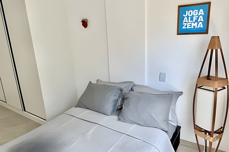 Duplex vista mar cheio de estilo rio vermelho