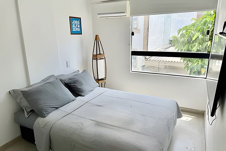 Duplex vista mar cheio de estilo rio vermelho