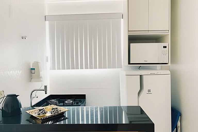 Duplex para 4 pessoas com vista mar