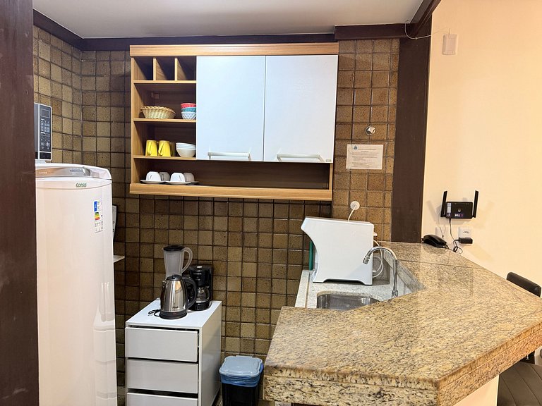 No coração do Carnaval! Apartamento em Ondina com vista para