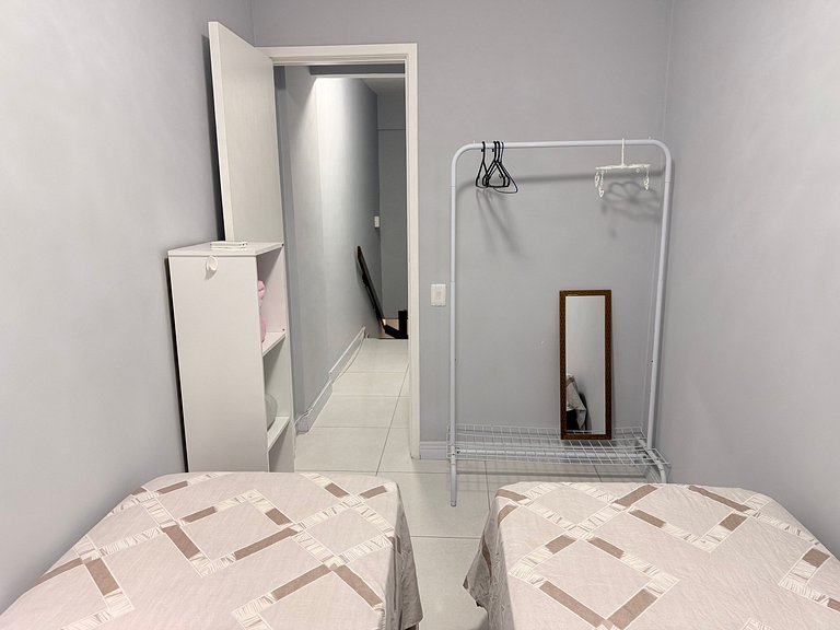 Duplex para 4 pessoas com vista mar