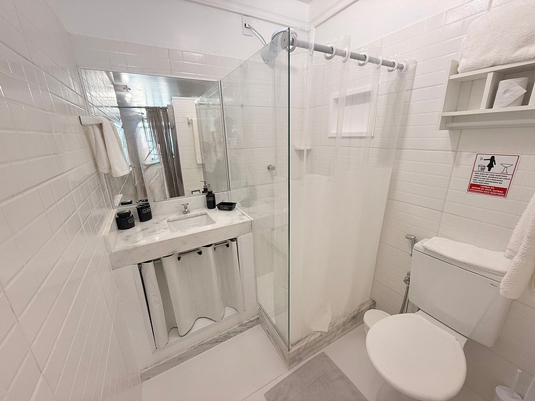 Vista mar deslumbrante, próximo do farol da Barra