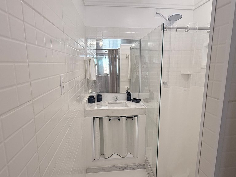 Vista mar deslumbrante, próximo do farol da Barra