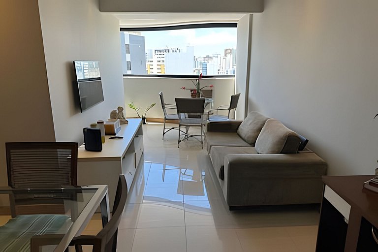Confortável apartamento familiar na Pituba