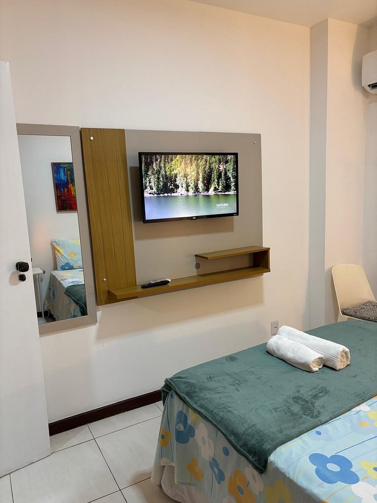 No coração do Carnaval! Apartamento em Ondina com vista para