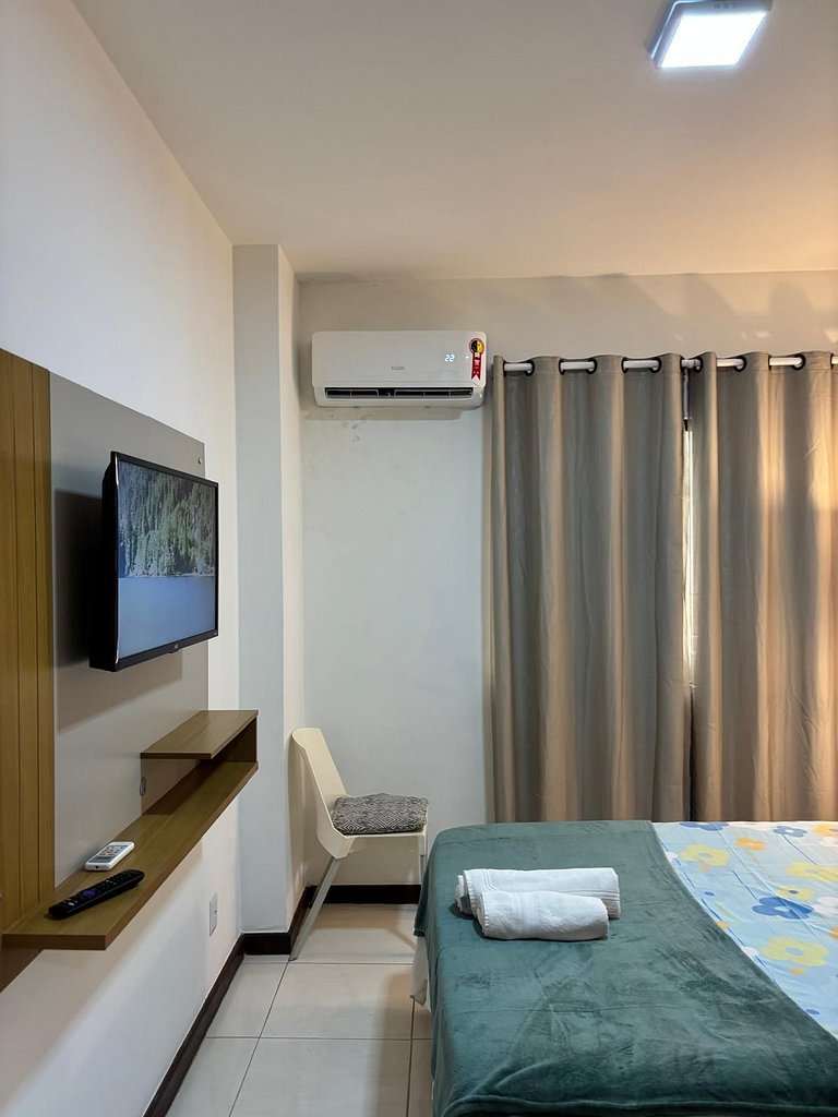 No coração do Carnaval! Apartamento em Ondina com vista para