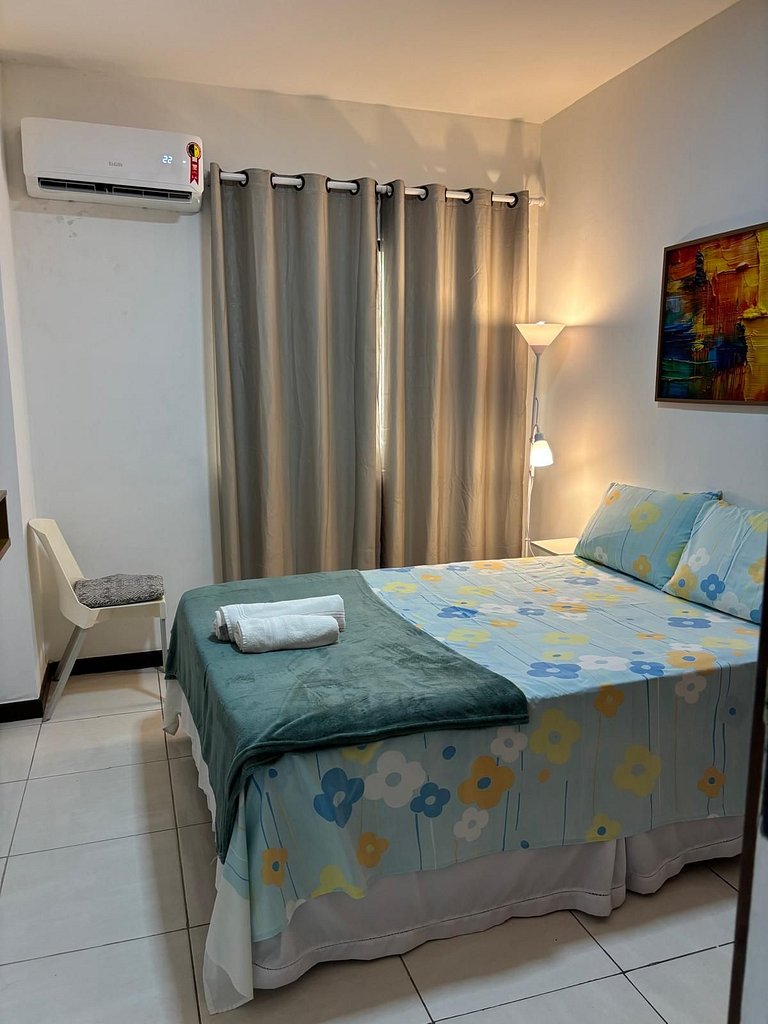 No coração do Carnaval! Apartamento em Ondina com vista para