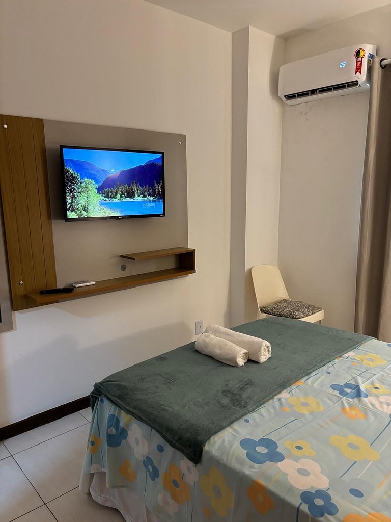 No coração do Carnaval! Apartamento em Ondina com vista para