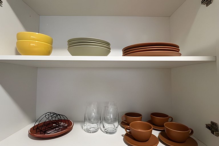 Apartamento com decoração sofisticada no Rio Vermelho