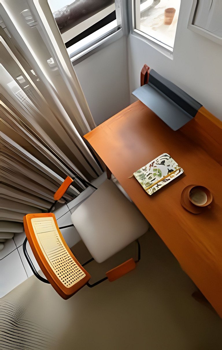 Apartamento com decoração sofisticada no Rio Vermelho