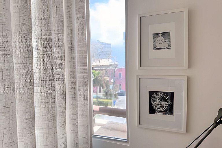 Apartamento com decoração sofisticada no Rio Vermelho