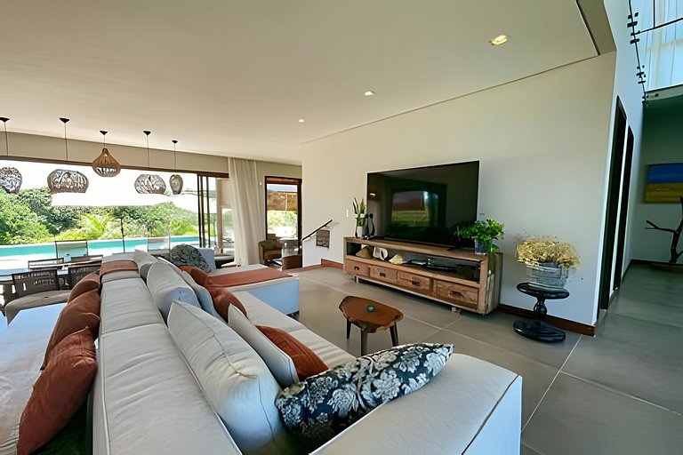 Casa Incrível 5 suítes no Cond. Praia Bella