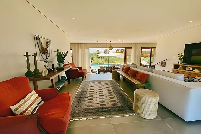 Casa Incrível 5 suítes no Cond. Praia Bella