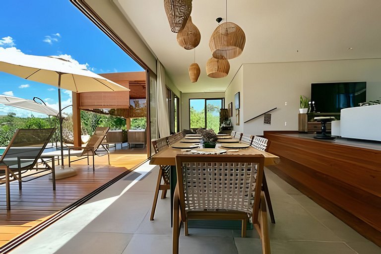 Casa Incrível 5 suítes no Cond. Praia Bella