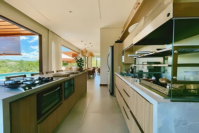 Casa Incrível 5 suítes no Cond. Praia Bella