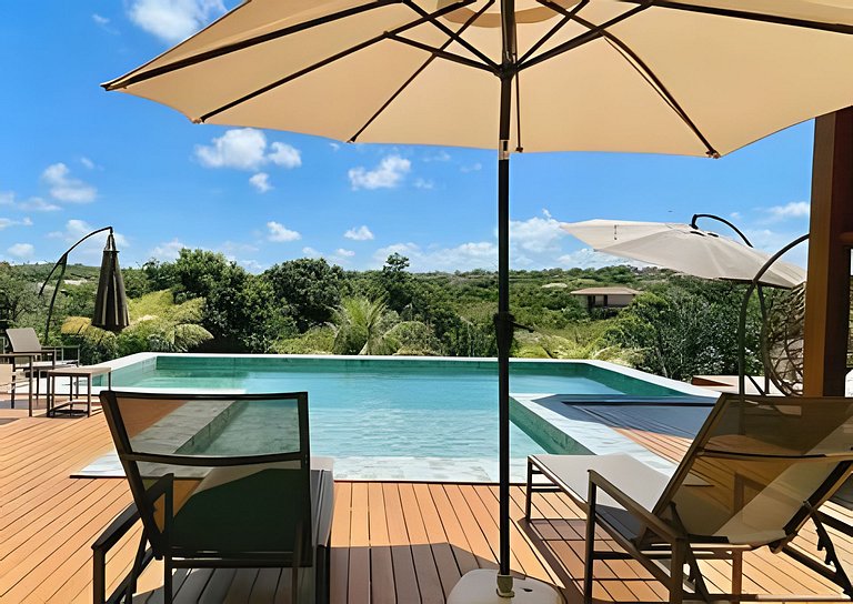 Casa Incrível 5 suítes no Cond. Praia Bella