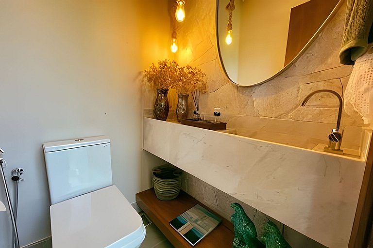 Casa Incrível 5 suítes no Cond. Praia Bella