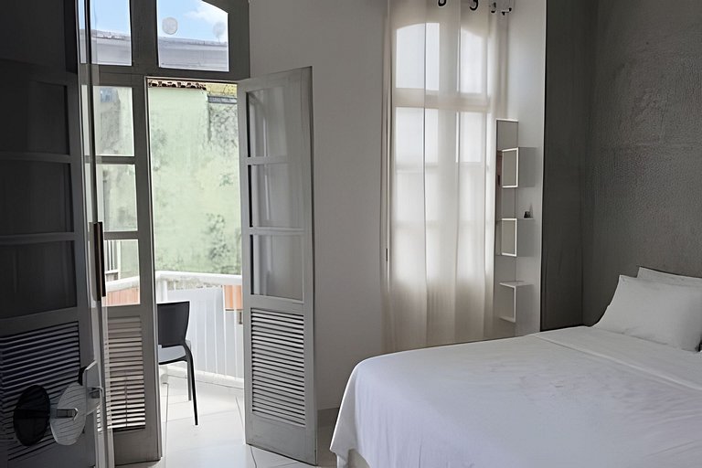 Triplex no Centro Histórico: Vista e Churrasqueira