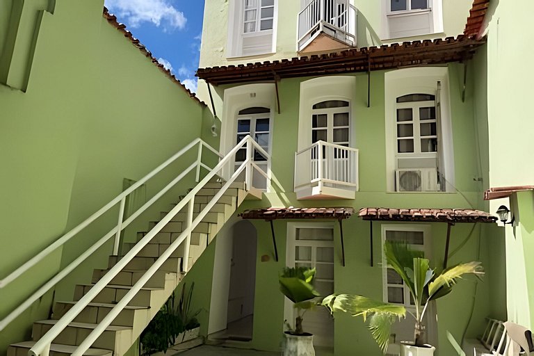 Triplex no Centro Histórico: Vista e Churrasqueira