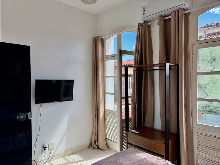 Triplex no Centro Histórico: Vista e Churrasqueira